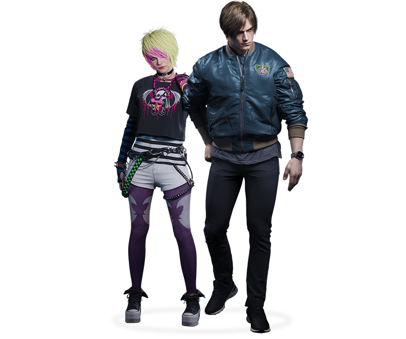 Leon & Ashley Costumes: 'Casual'